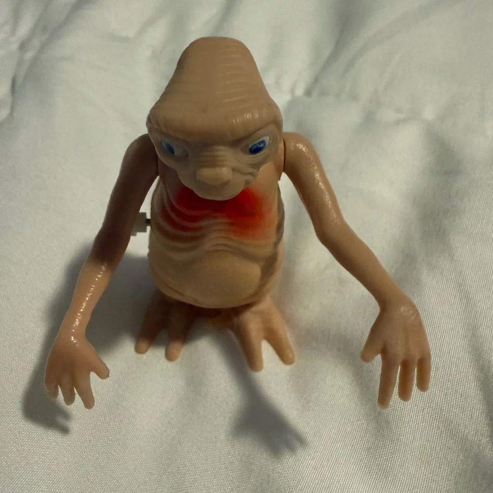 Universal Studios E.T. Movie wind up walkiing toy Vintage 1982 RARE - Picture 4 of 5